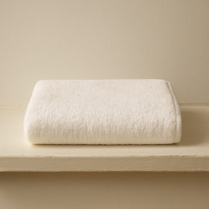 Handuk katun putih 50 x 100 cm